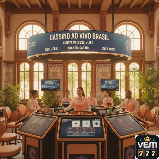 Cassino ao Vivo vem777.com: Realismo do Cassino em sua Casa